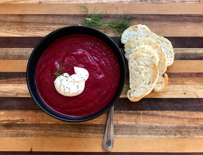 Roasted Beetroot and Fennel Soup Recipe