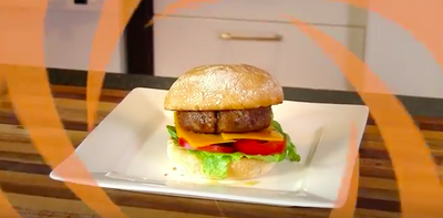 The healthy burger: a juicy ostrich burger recipe