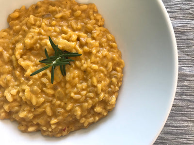 Vegetarian Risotto with Carrot & Ginger