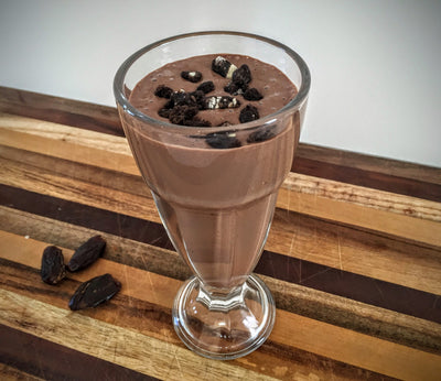 Healthy Nutty Chocolate Brownie Smoothie